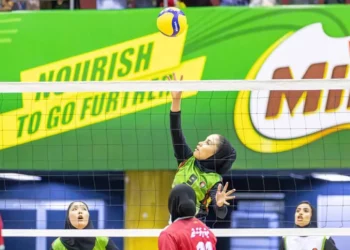 تیم والیبال زنان افغانستان، مغلوب تیم زنان مالدیو شد